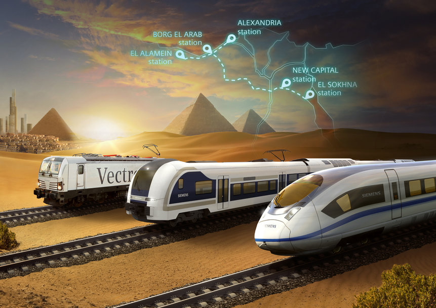 Siemens Mobility Signs Landmark MoU to Install Egypt’s First Ever High-Speed Rail System